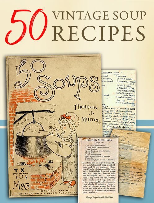 vintage soup recipes