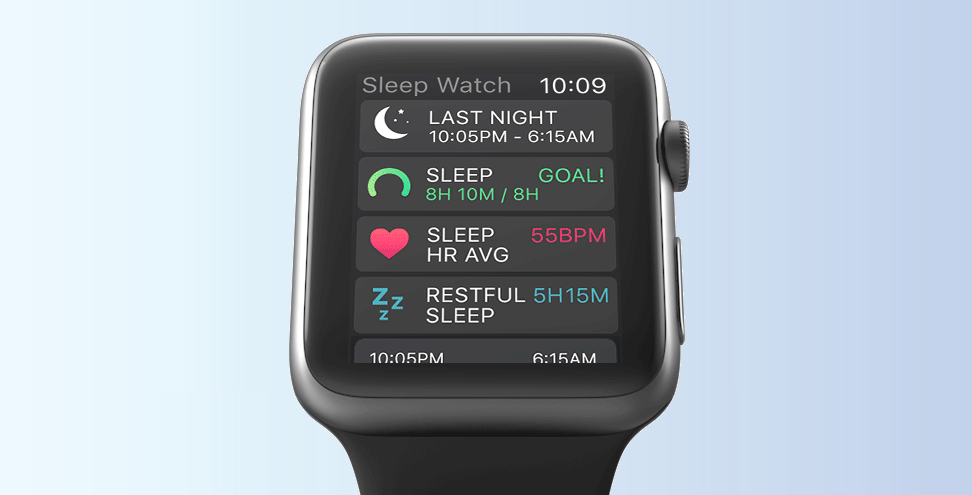 Apple Watch Sleep Tracking Sleep Watch App