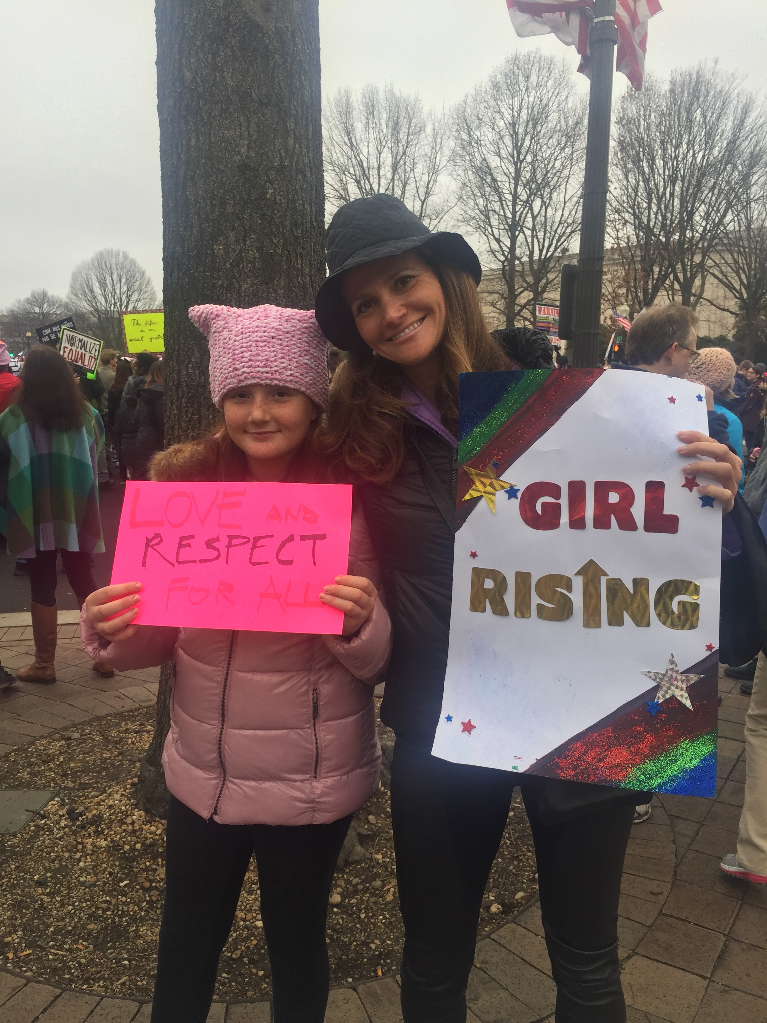 Women's Right Activist/Philanthropist, Lisa Schejola Akin and daughter, Alessia Akin