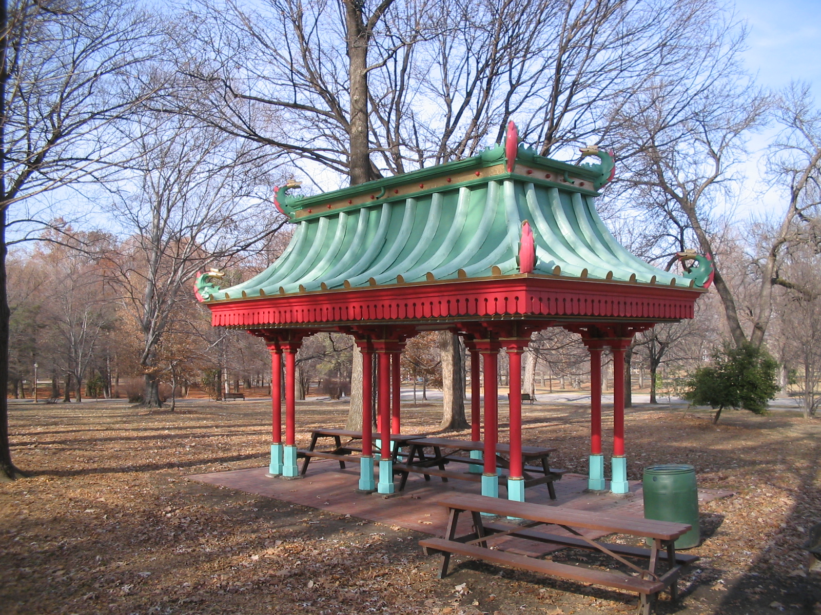 Restoration of Chinese Pavilion at Tower Grove Park Completed