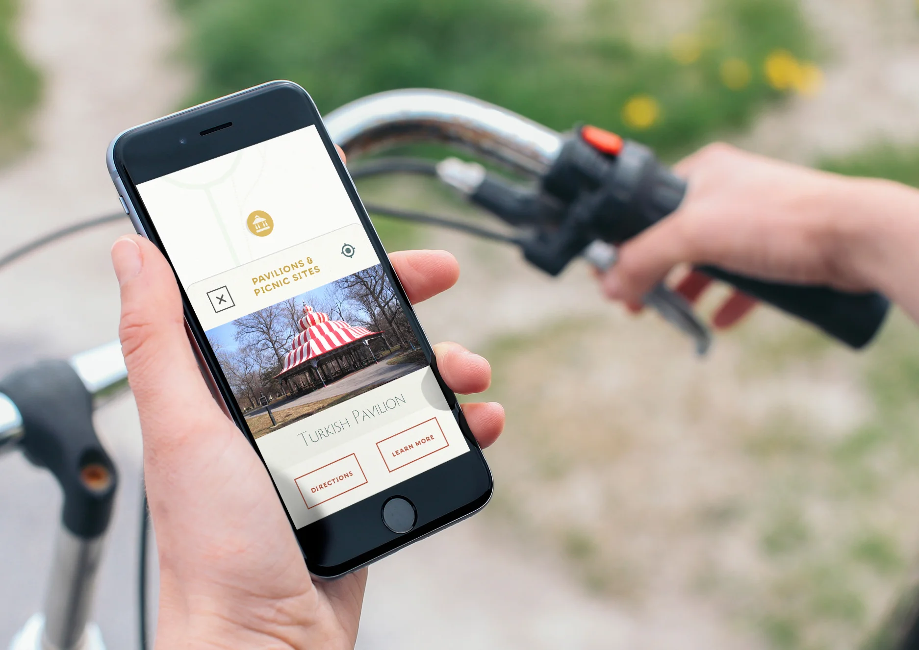 Explore the GPS-enabled map of Tower Grove Park