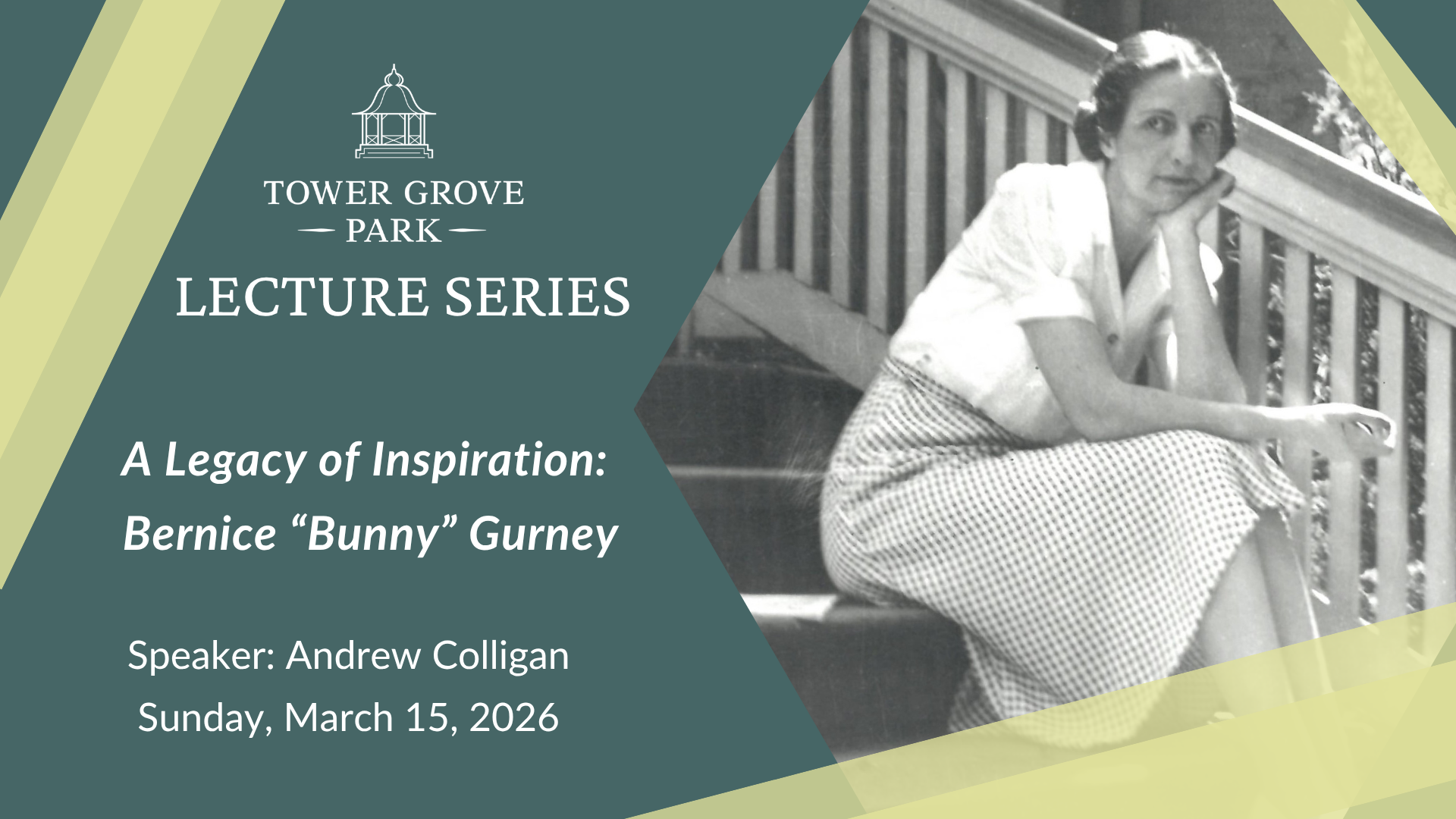 Lecture Series: A Legacy of Inspiration: Bernice "Bunny" Gurney