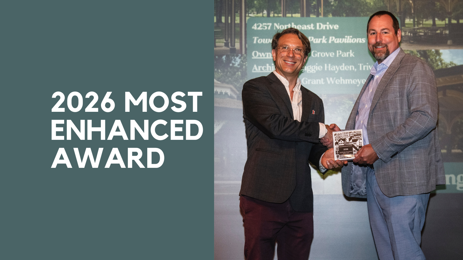Tower Grove Park Receives the 2026 Most Enhanced Award