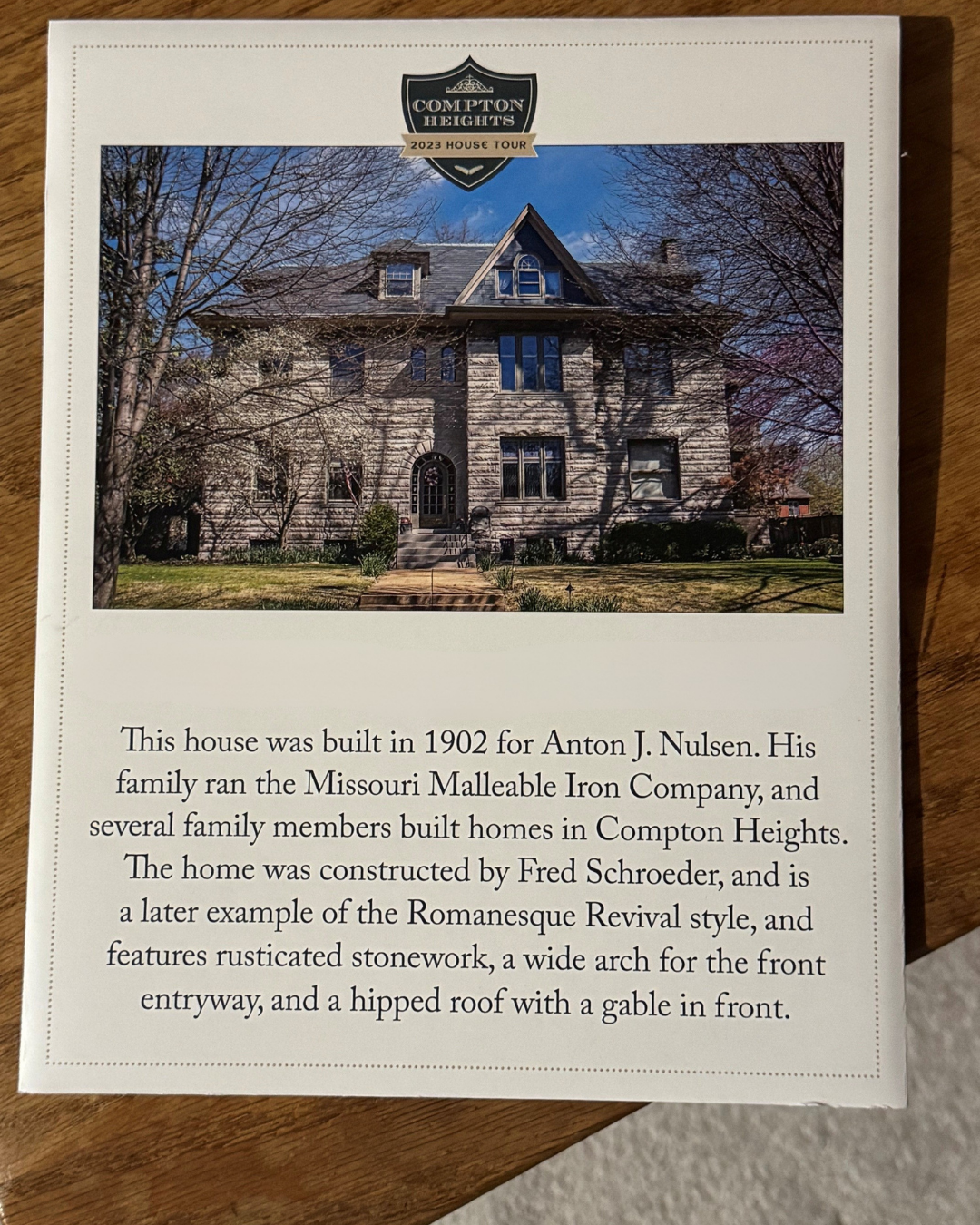 The History and Heritage of this Year’s Featured Mansion