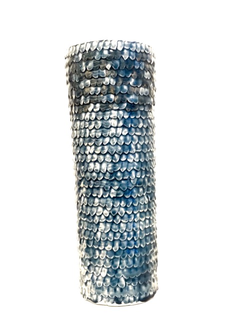 Tall Blue Vase