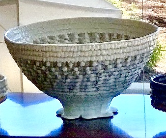 Blue Inlaid Bowl