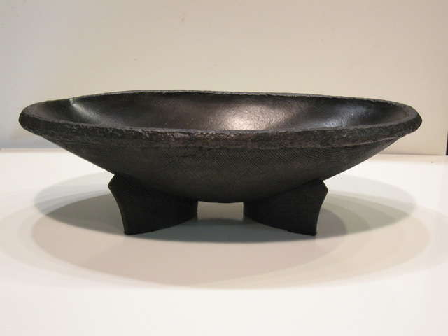 Black on Black Footed Bowl