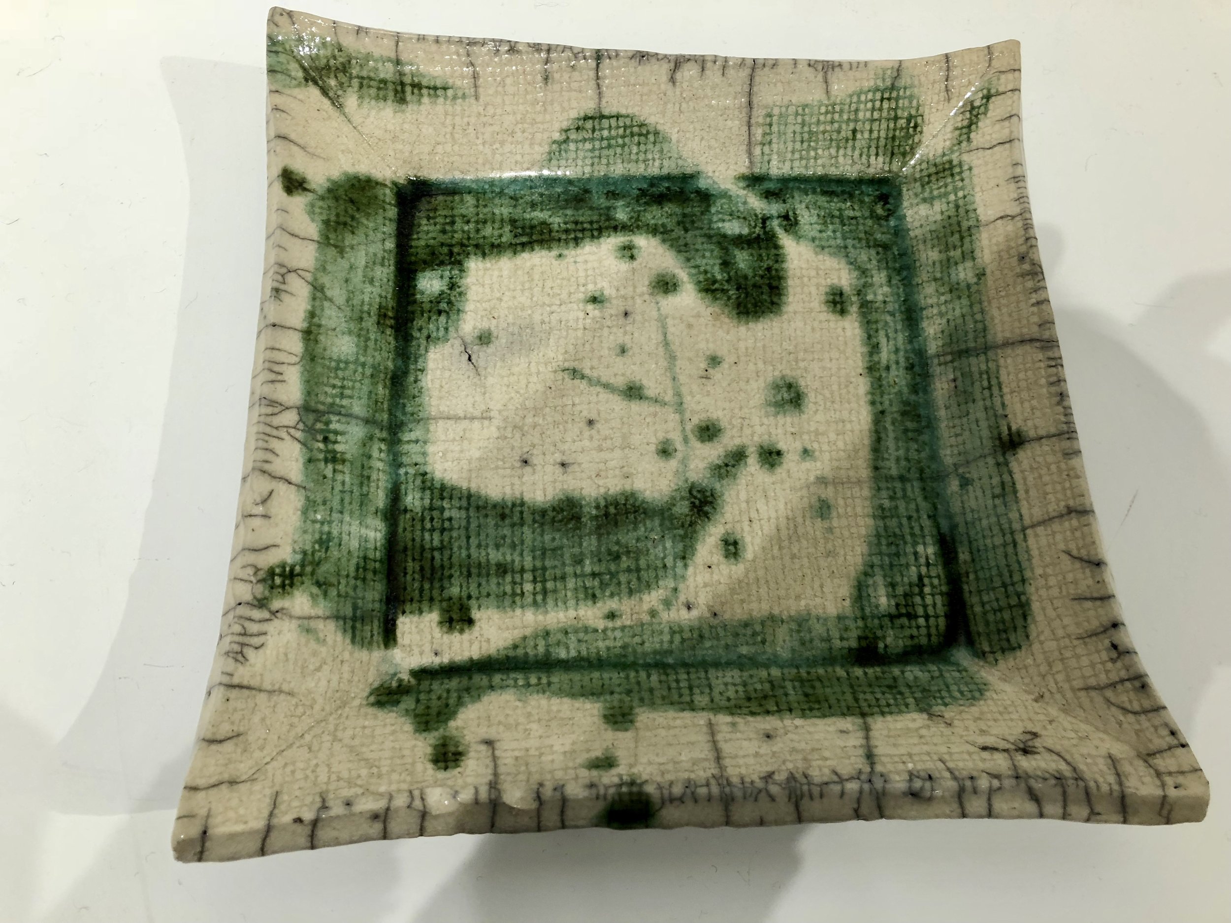 Small Raku Plate
