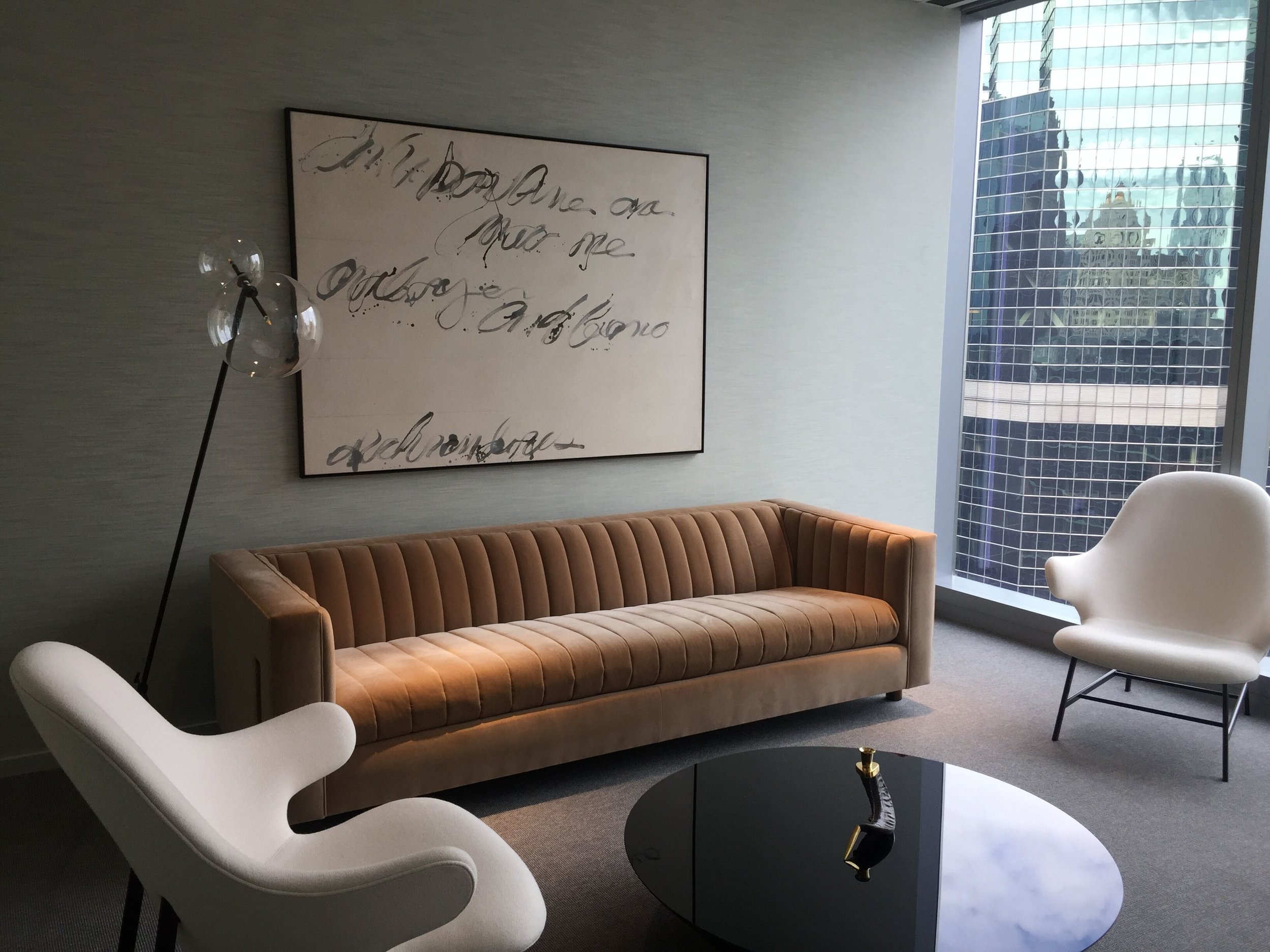 Corporate Office, Designed by Solomon Cordwell Buenz. Art by Matt Schaefer.