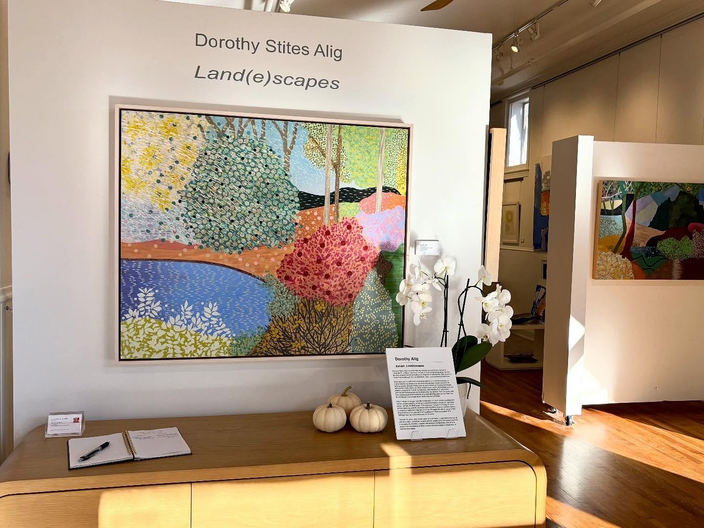 It&rsquo;s tonight! We&rsquo;re having our First Friday art opening from 5-7 PM for November featured artist @dorothystitesalig , who will be on hand! Stop by to see and explore the exhibit, speak with Dorothy, and learn about her process and work. D