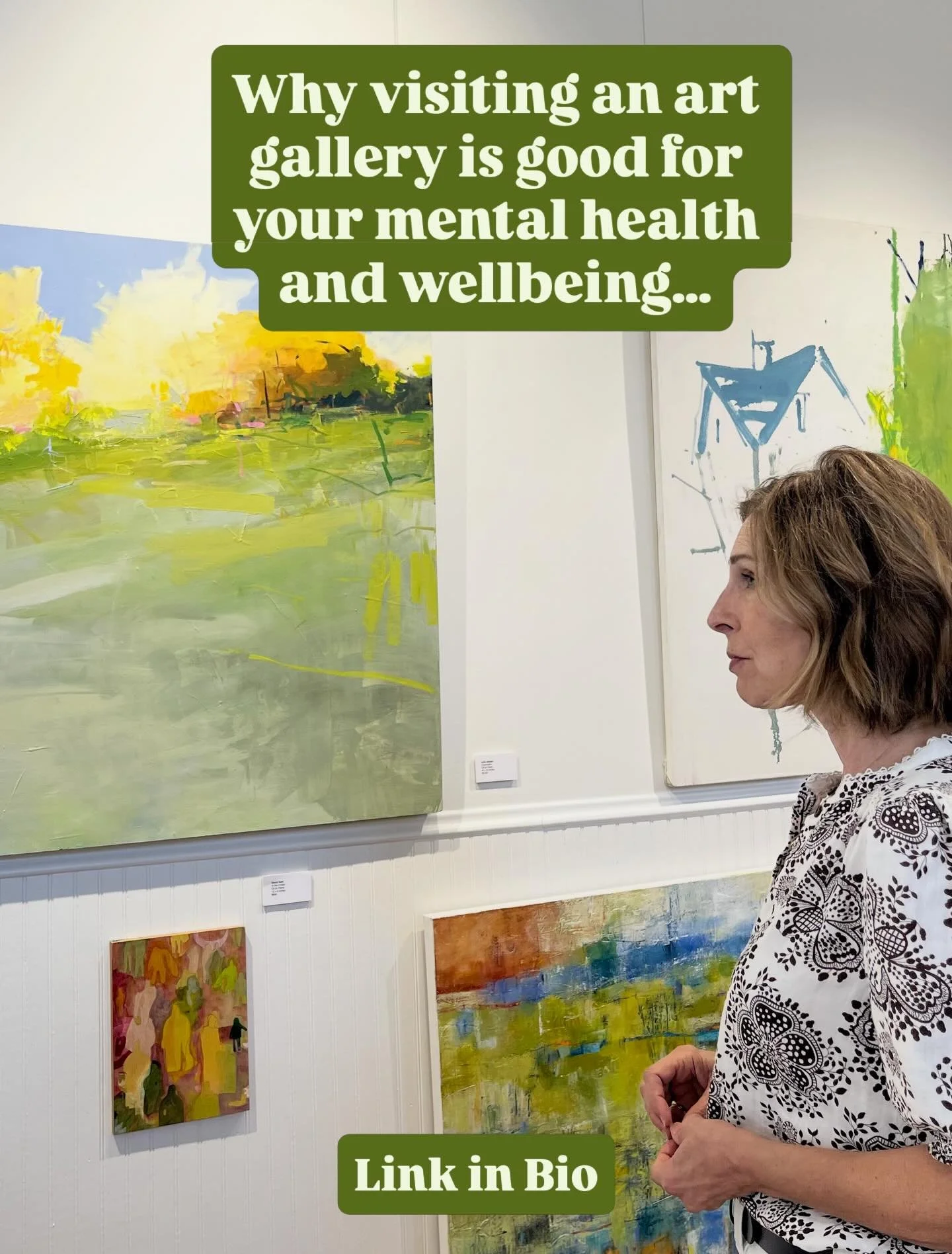 We could all use a little calm and cheer in our lives right now, and this article from Voyager has an interesting take! See the link in our profile to read the article. 

Art galleries are great spots to find peace in our busy world, so stop by Vivid