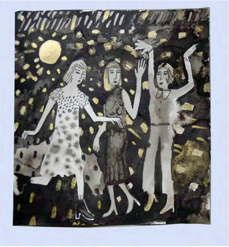 Untitled (Cosmic Dancers)