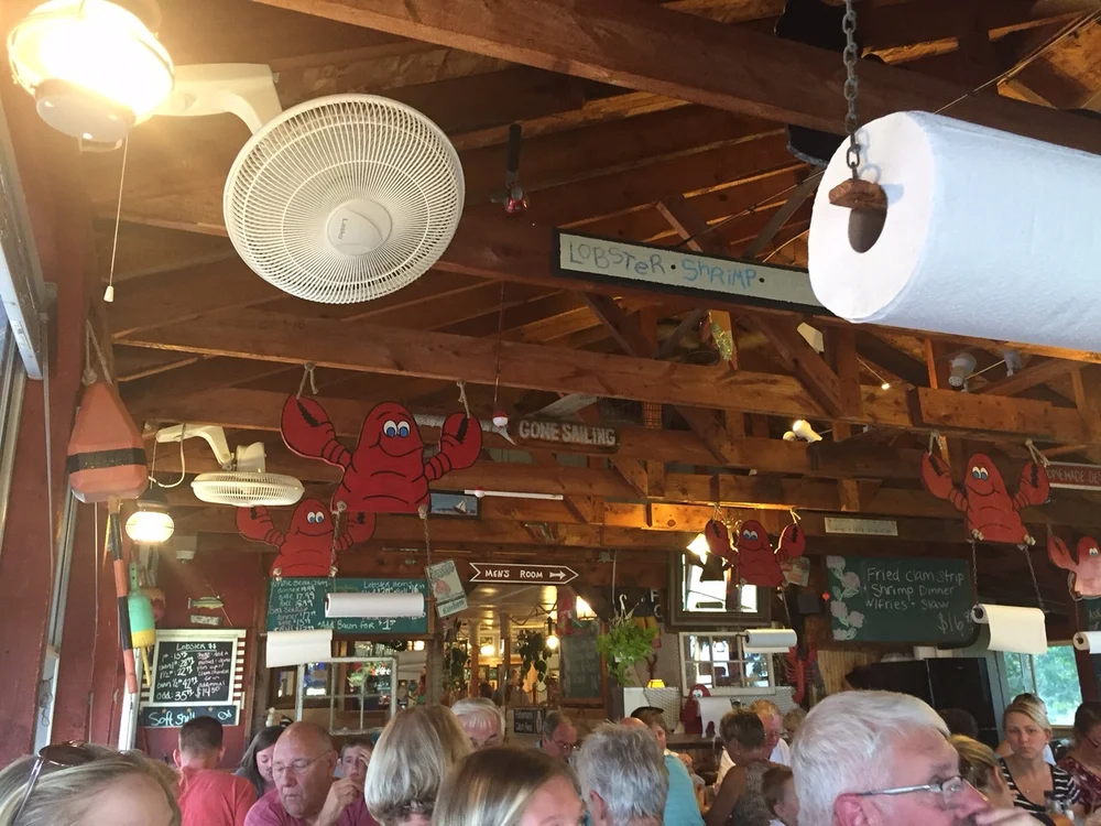 Fisherman's Catch- busy during dinner! 