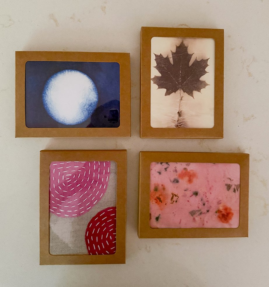 Botanical Printed Cards (set of 4)