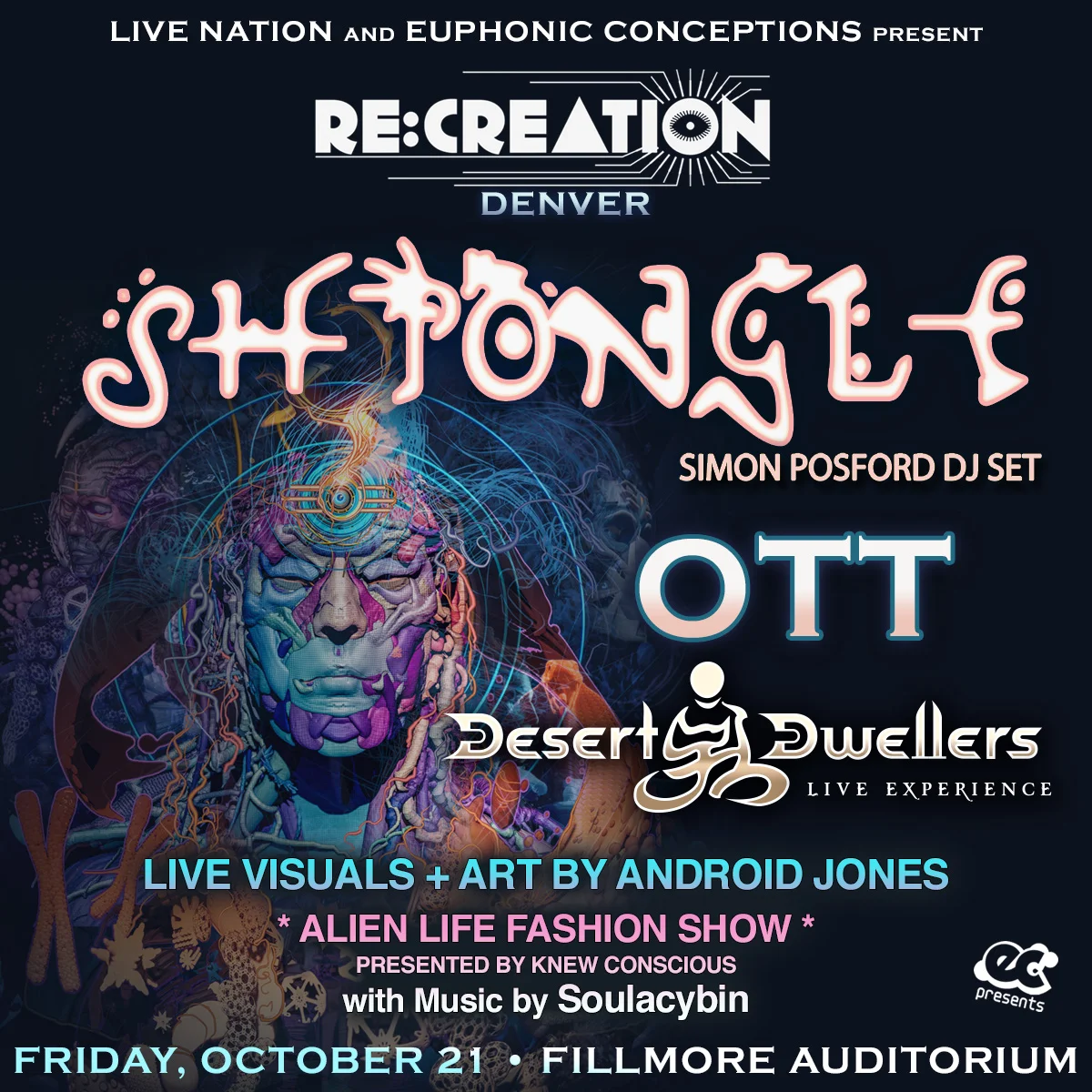 Shpongle Fillmore Auditorium Preview Video 
