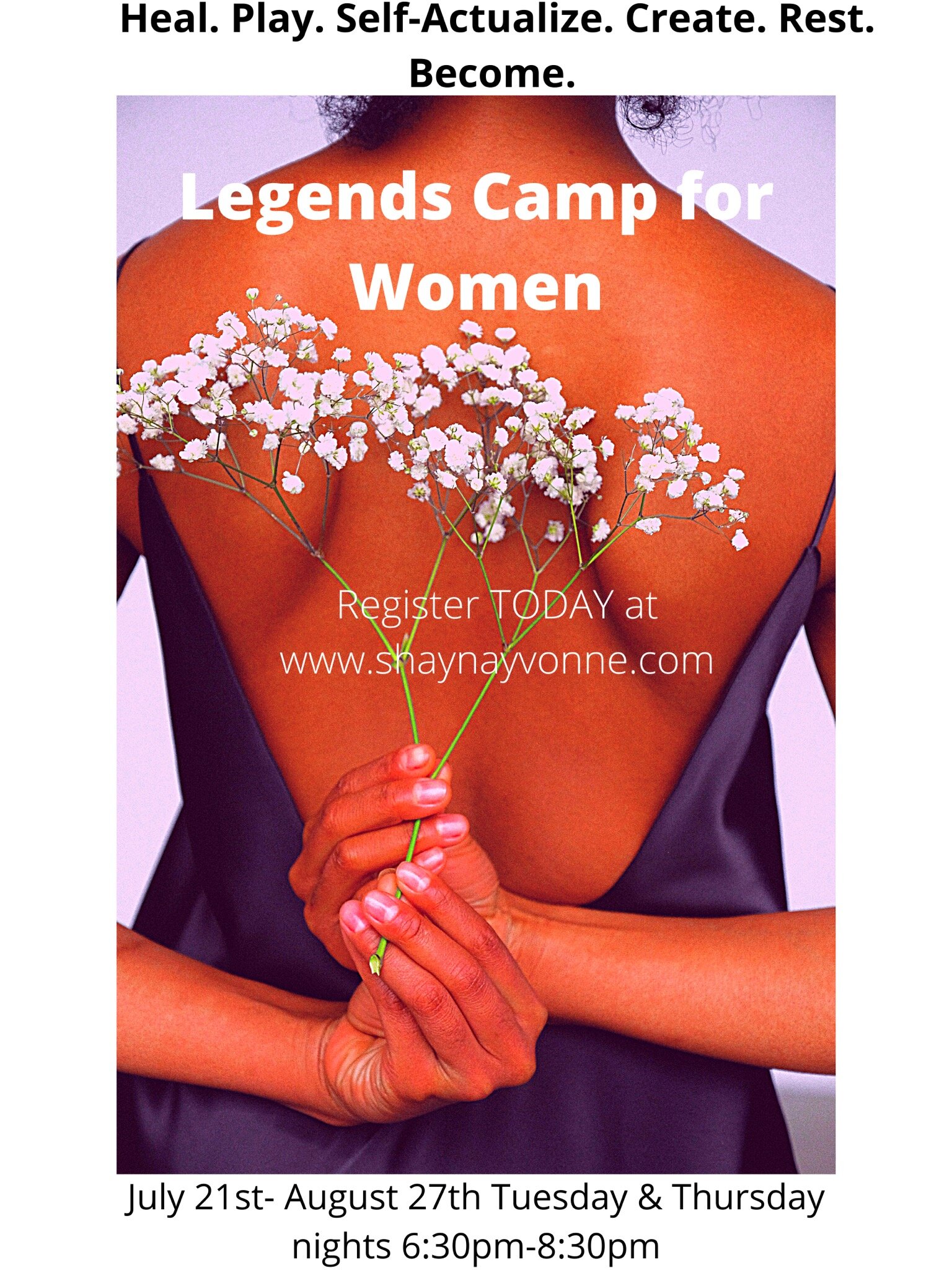 Legends Camp for Women: A Global Experience  ( Registration)