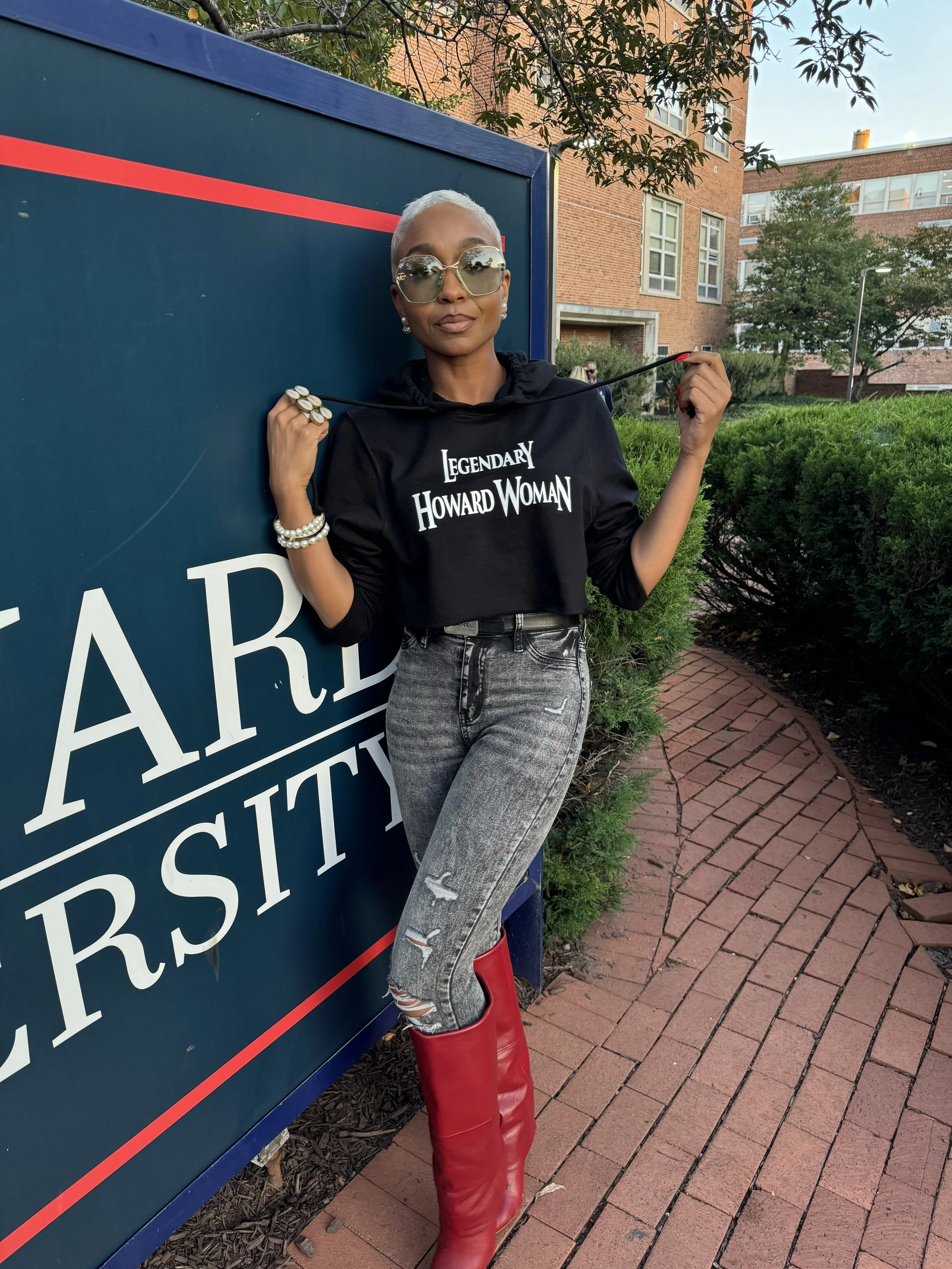 LEGENDARY HOWARD WOMAN SWEAT SHIRT