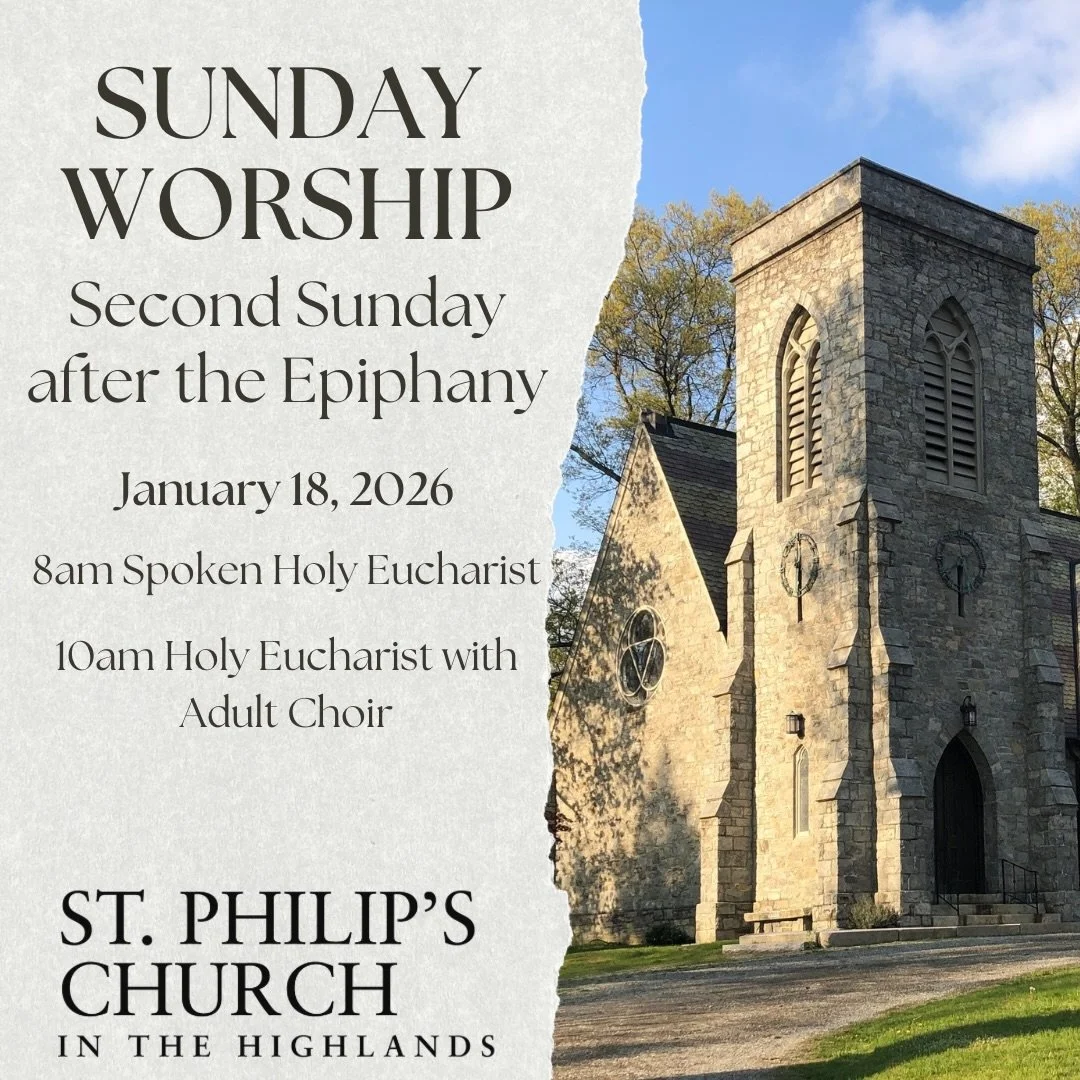 Join us at St. Philip&rsquo;s this Sunday as we gather for worship on the Second Sunday after Epiphany&mdash;a season of light, calling, and revelation.
🕊 Worship at 8am &amp; 10am
All are welcome, just as you are.
#epiphanyseason #sundayworship #al