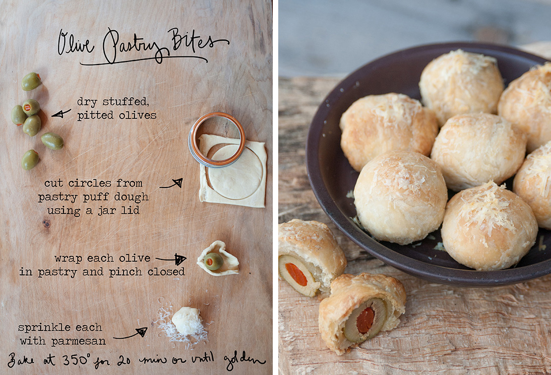 Olive Pastry Bites — The Forest Feast