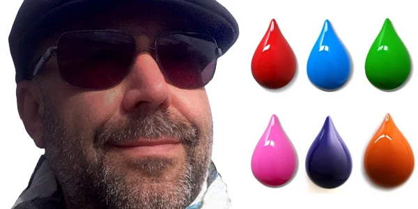 John Szabo with Dew Drops