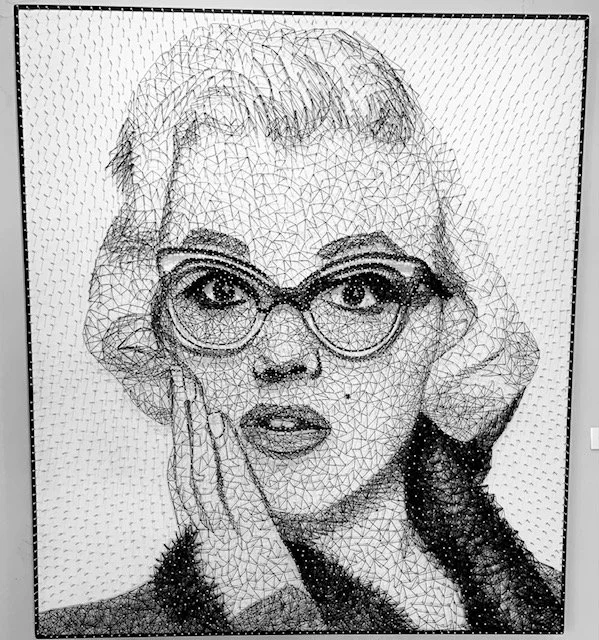 Some Like it Hot, 54"H x 48"W (Sold)