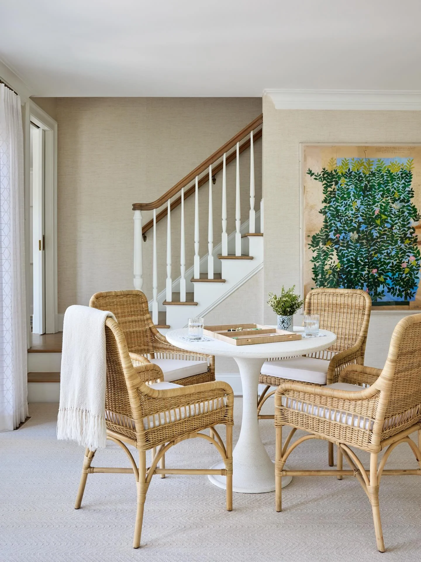 Cards, cocktails, puzzles, a laptop perch with your morning coffee&mdash;we&rsquo;re all in for adding The Game Table as a functional furniture piece that&rsquo;s a playfully refreshing change from a traditional room layout 💚