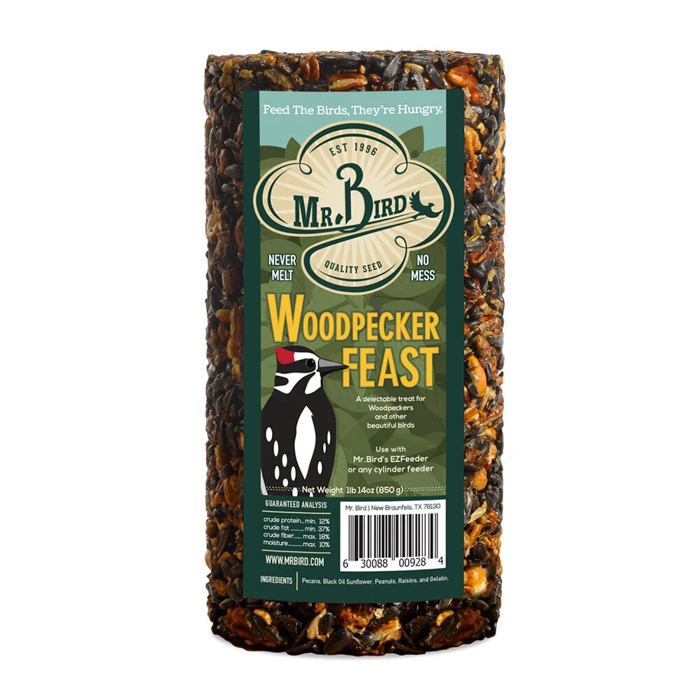 Sm. Woodpecker Feast Cylinder