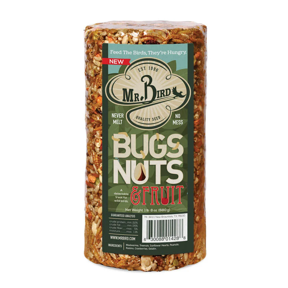 Sm. Bugs Nuts & Fruit Cylinder