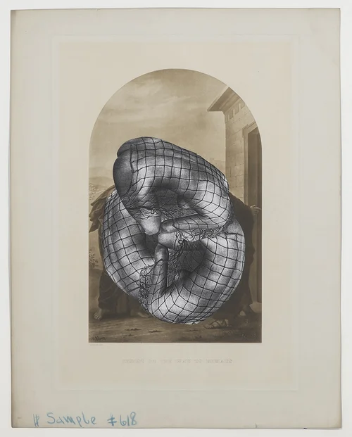 Self Abandonment , 2015 Collage 25 x 31 inches, framed $1100