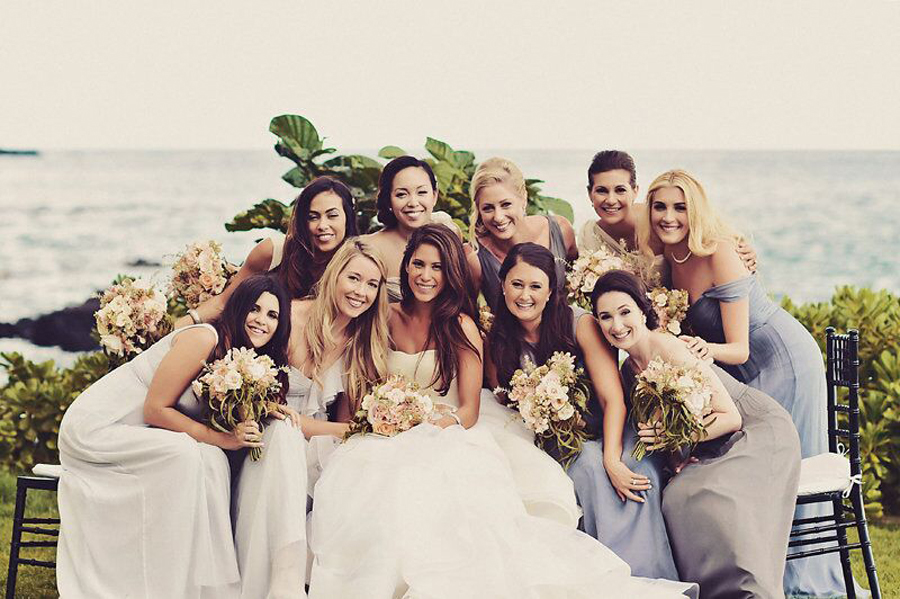 Bride, Bridesmaids, Bridal Party, Wedding Day