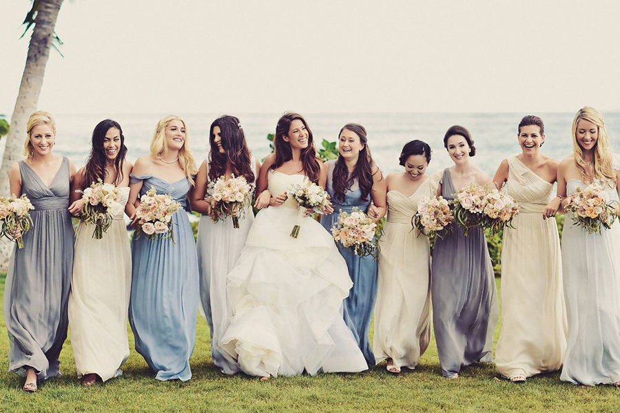 Bride, Bridesmaids, Bridal Party, Wedding, Wedding Day