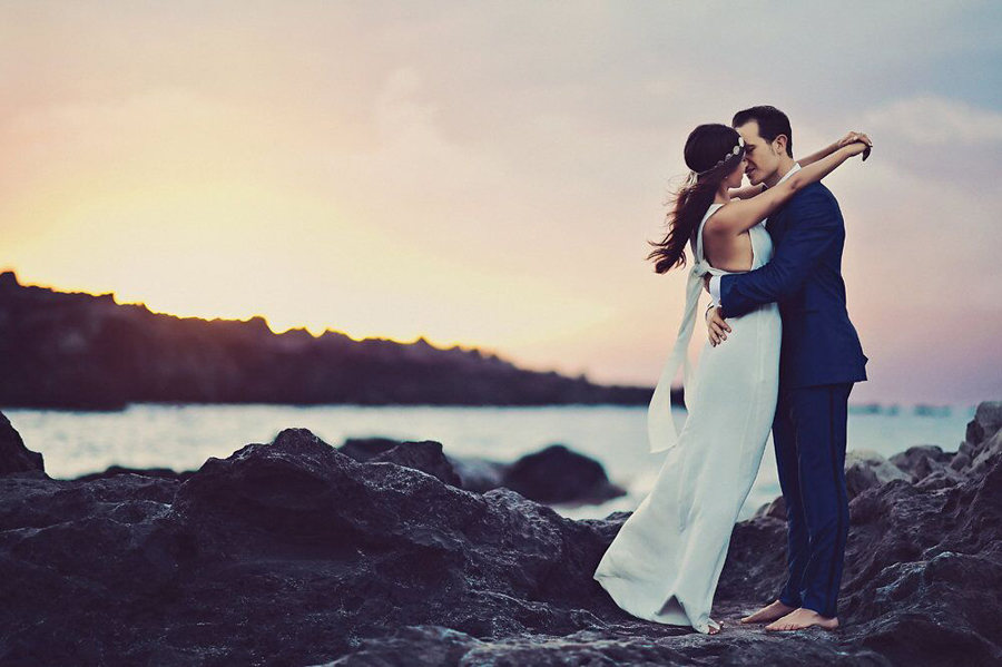Bride, Groom, Bride and Groom, Wedding, Wedding Day, Hawaii