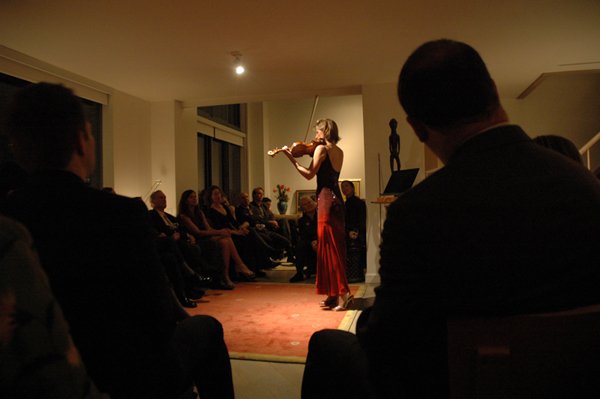 Soiree: Elizabeth Pitcairn at Gruzens