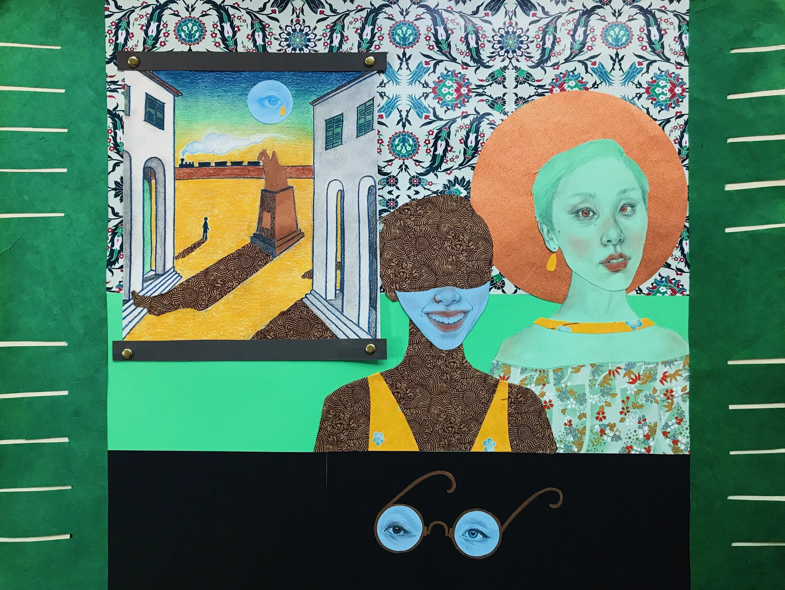 (bonus—digital exclusive) Patron Saint of the Precession of Poetry, with Encounter at the Blanik Knight