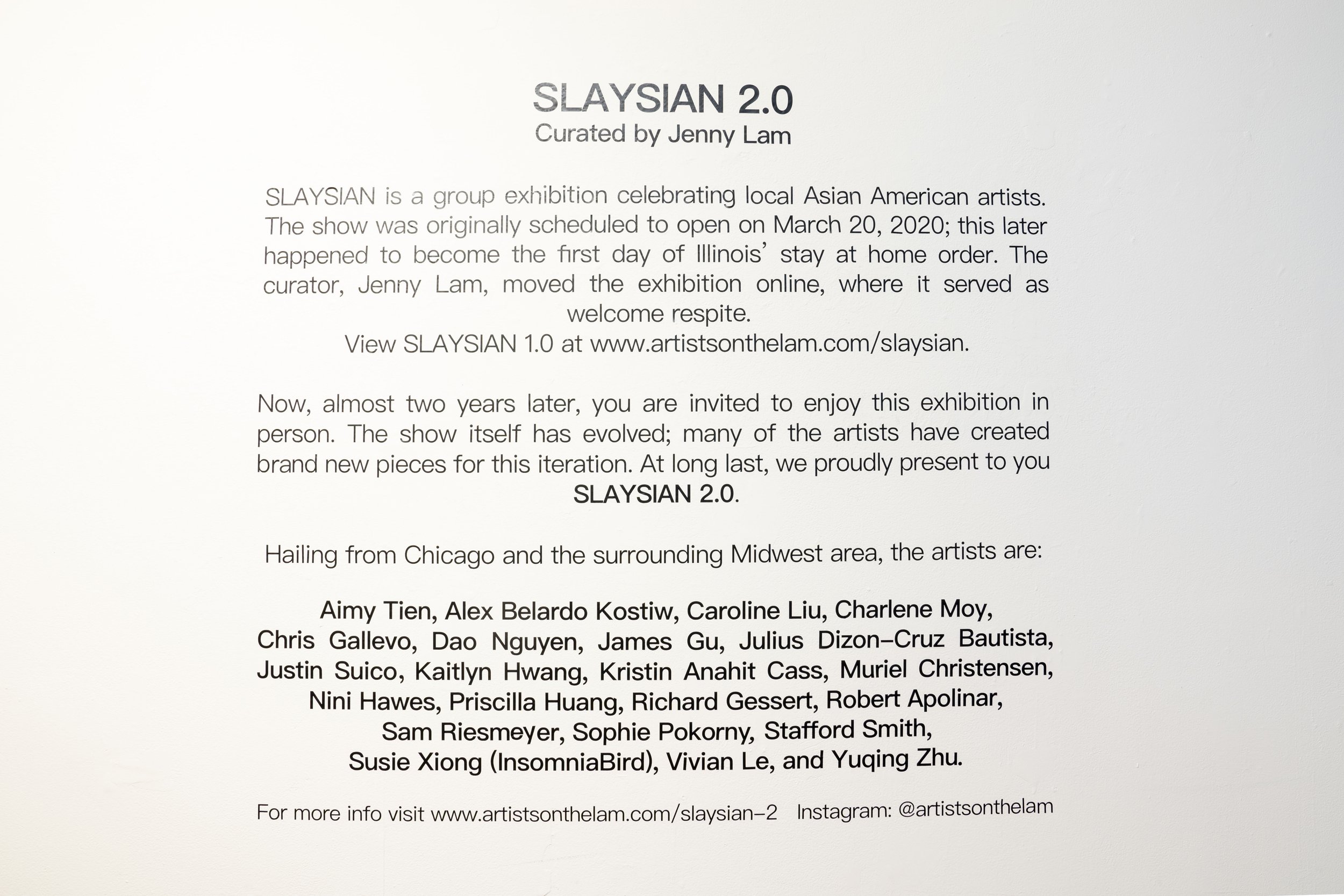 SLAYSIAN 2.0 — Artists on the Lam