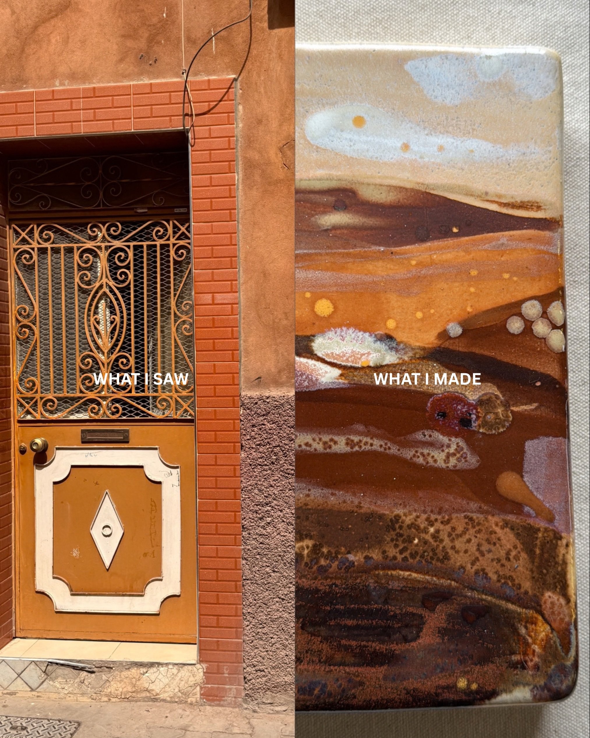 Truly, truly&hellip; the art of noticing.

Filling my life with experiences &amp; people &amp; places that fill me up so so much, I can&rsquo;t help but to pour it out into my art.

Colors, texture, composition, material, movement- it all soaks in.