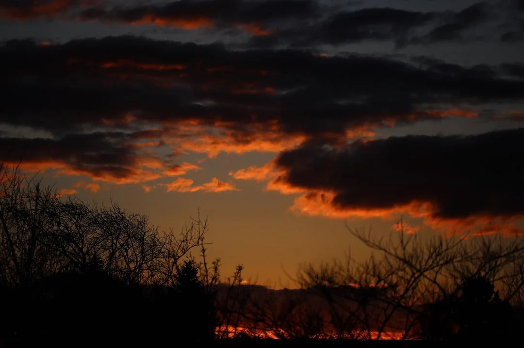 Fiery Sunset