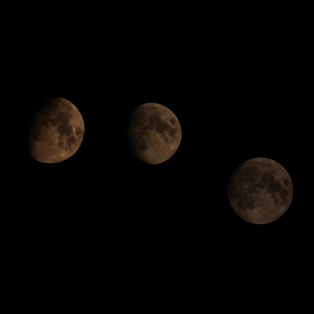 Three Moons on the Horizon