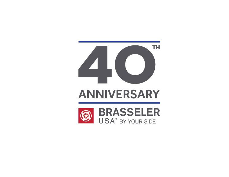Anniversary Logo for Brasseler USA