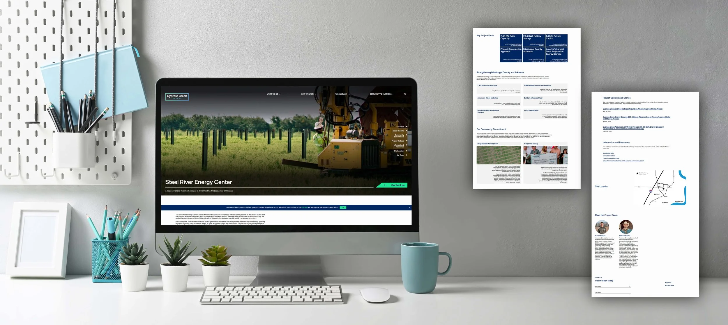 Steel River Energy Center Website