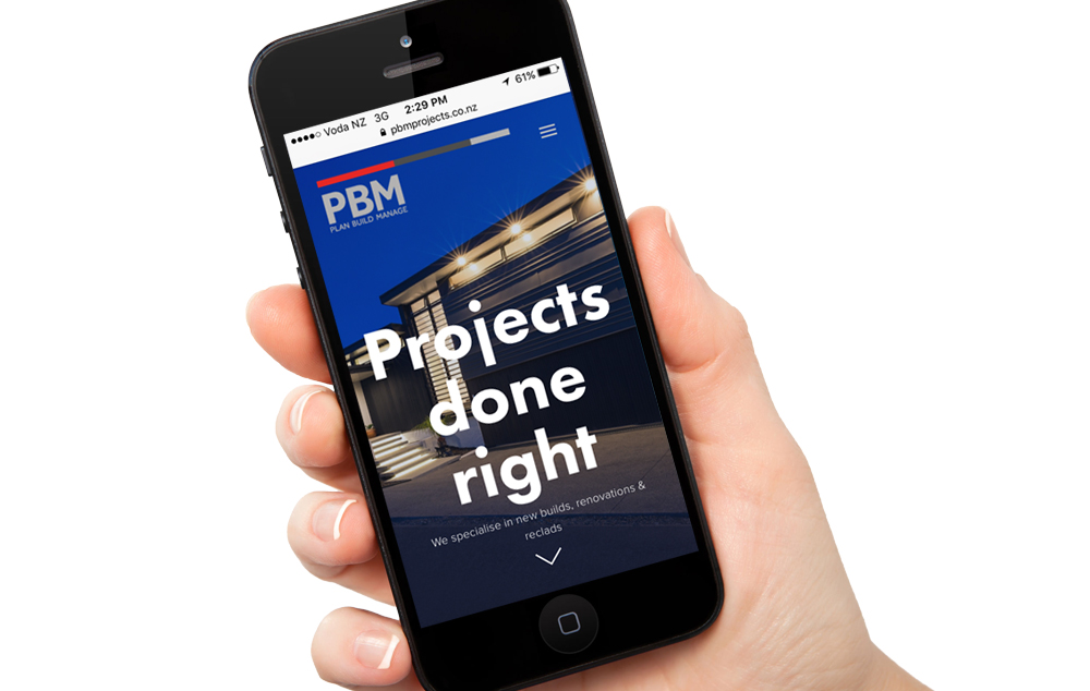 PBM Projects website