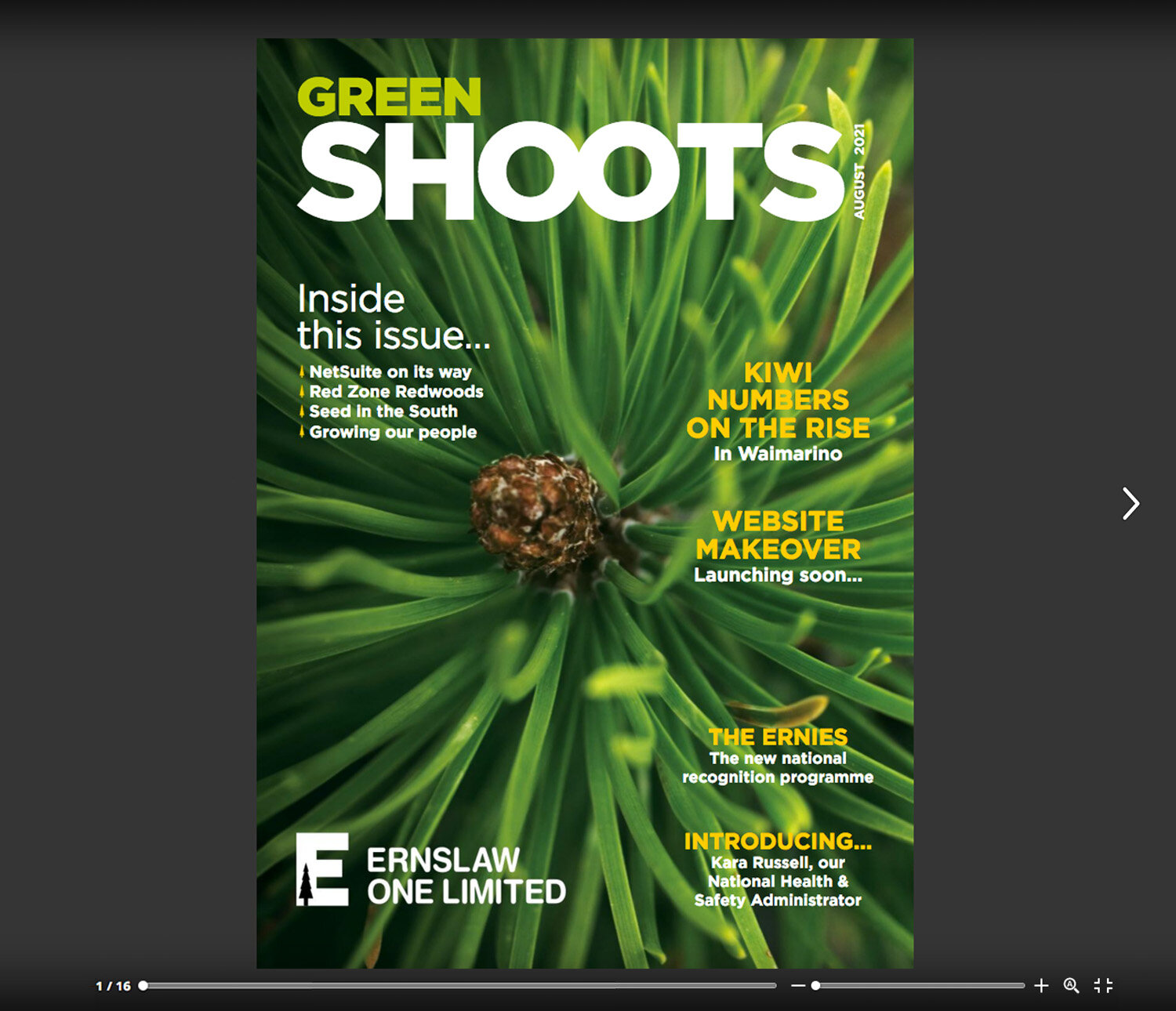 Green Shoots digital magazine