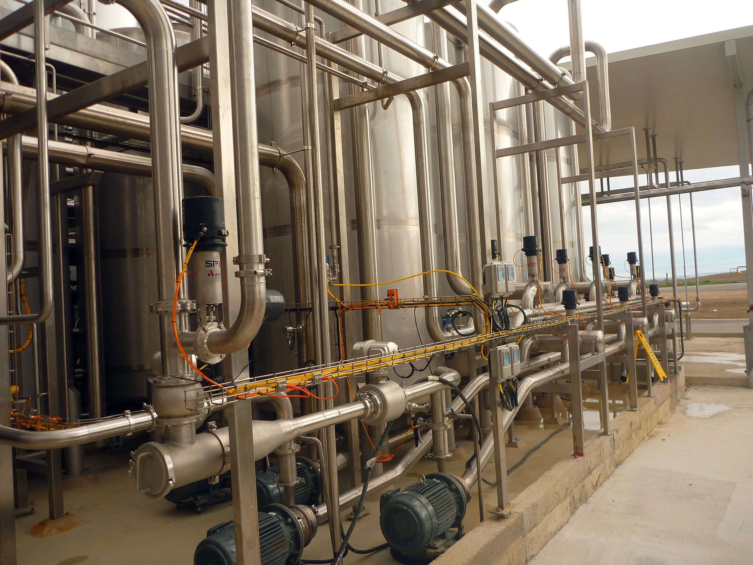 Dairy factory C.I.P kitchen