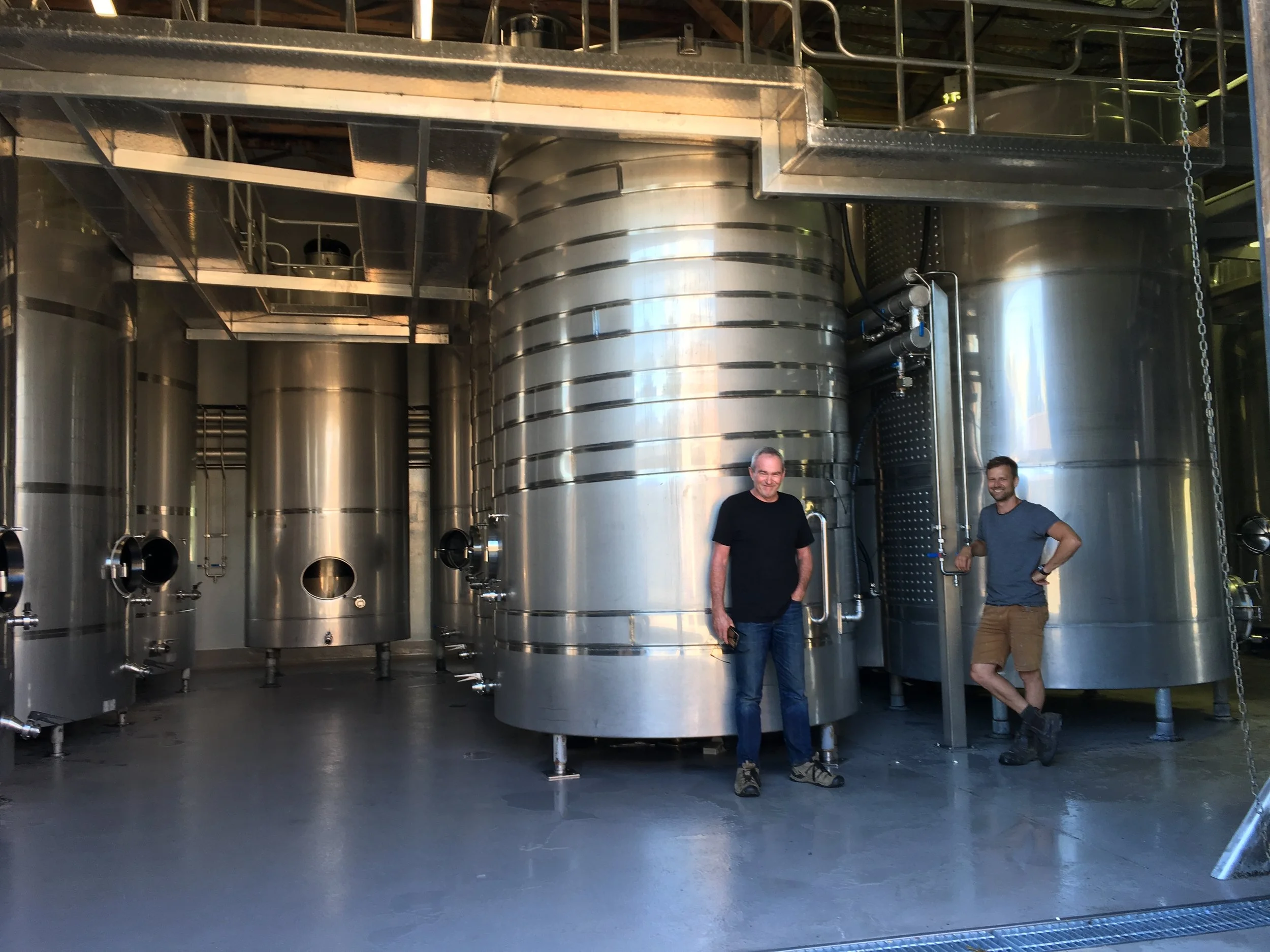 Happy customers after complete winery rebuild