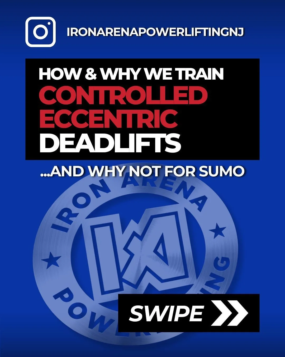 Controlled eccentric deadlifts start the same way as a normal pull. At lockout, the lifter hinges the hips back (like an RDL) and lowers the bar under control for 2&ndash;3 seconds. Once the bar clears the knees, the knees bend and hips lower until t