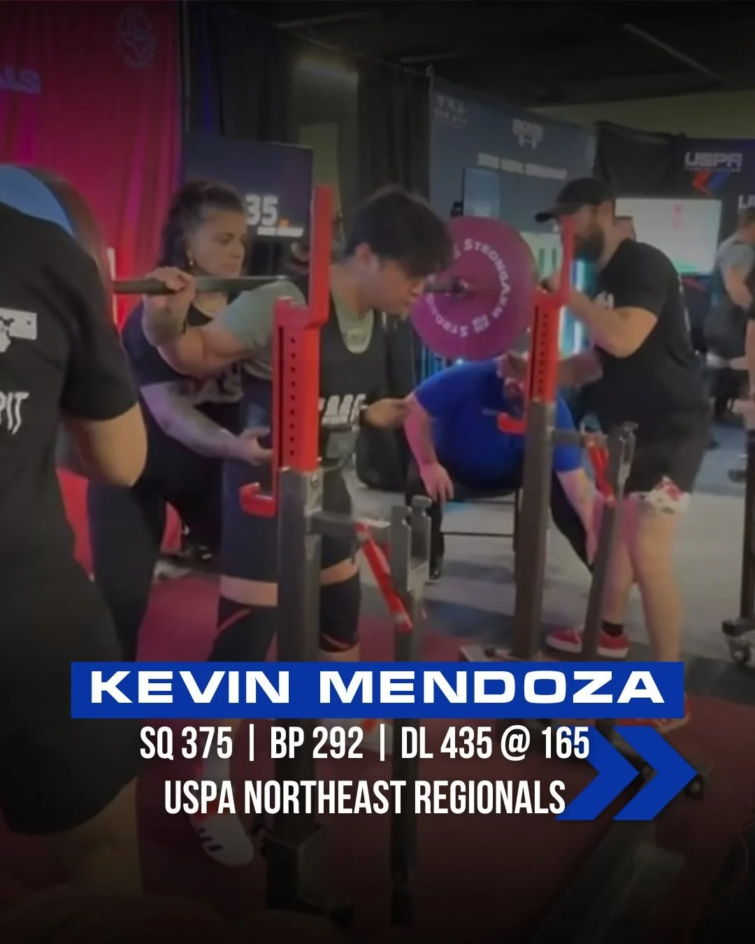 After a 4 year competition hiatus and 1 year off from the gym from knee issues, I placed 1st 🥇 in the open 75kg untested category. Big thanks to @azn.appa and @mgarozzo_smg for guiding me through the meet. Special thanks to the NJ fam for coming out