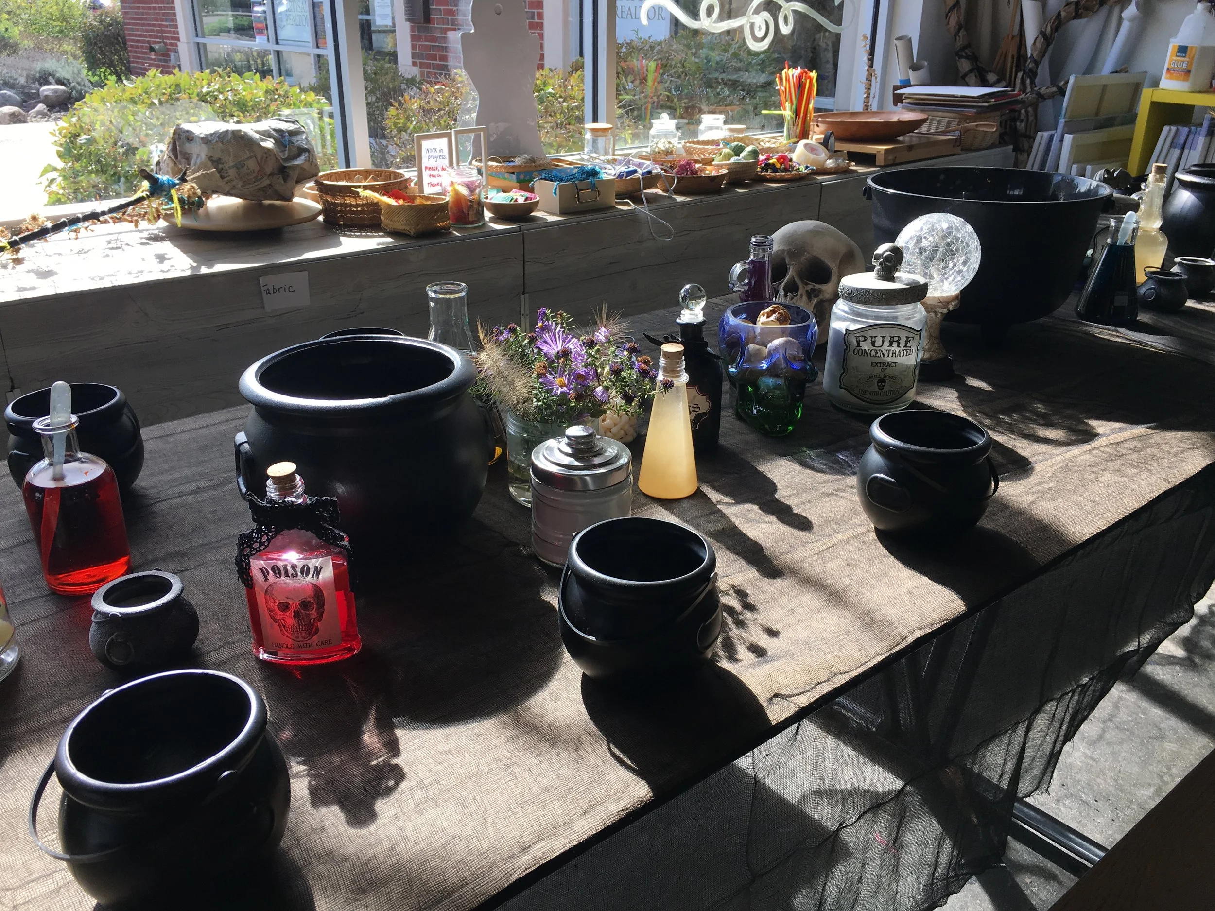 Enchanted Potions Workshop- Saturday, October 27th from 12-2pm- ages 4-12