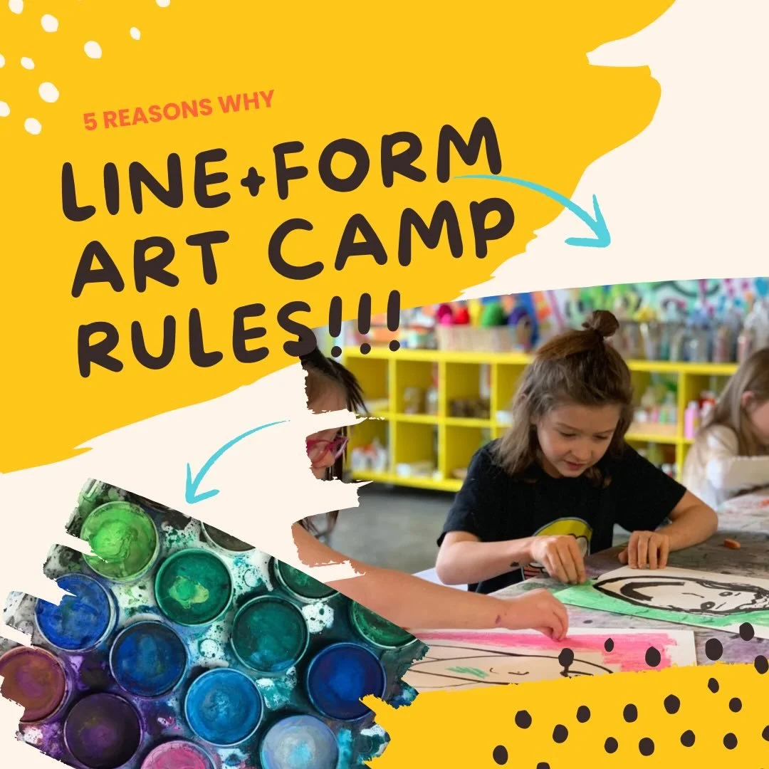 This isn&rsquo;t your typical art camp ✨ 

At Line+Form, we focus on the process over perfection, provide kids with materials that spark curiosity, and create a space where they feel safe to fully be themselves. 💛

At Summer Art Camp, your artist wi