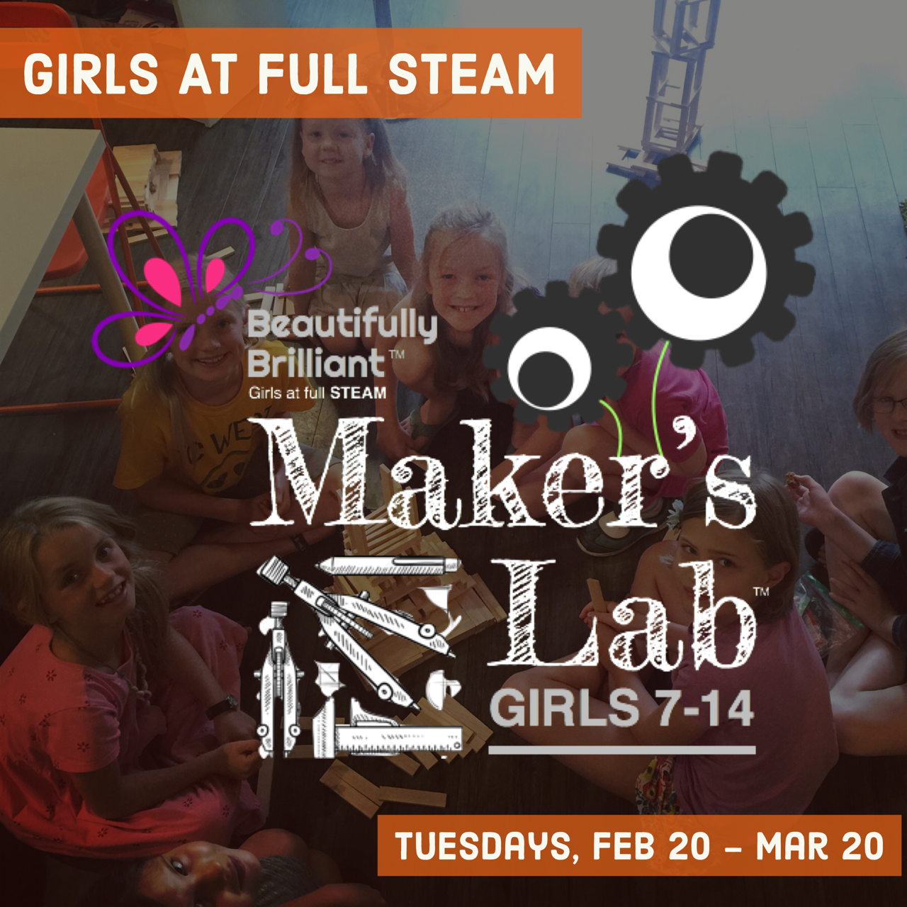 Maker's Lab February 20 - March 20 | Grades 2-8 Tuesdays 4:00 - 6:00