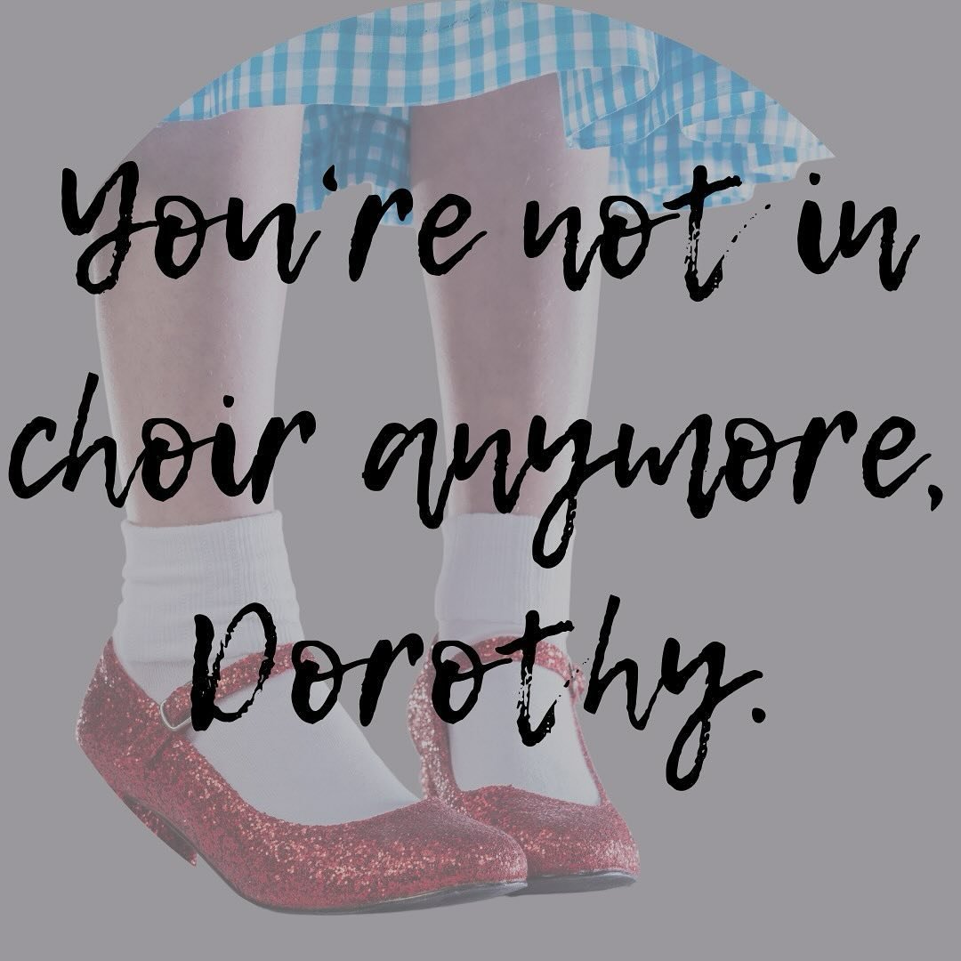Choirs are where a lot of singers start&hellip;singing! And it&rsquo;s an amazing outlet and so important and I&rsquo;m all for it (I sing with @washingtonchorus!). But singers are taught to blend in and when it comes to your solo life, I want you to